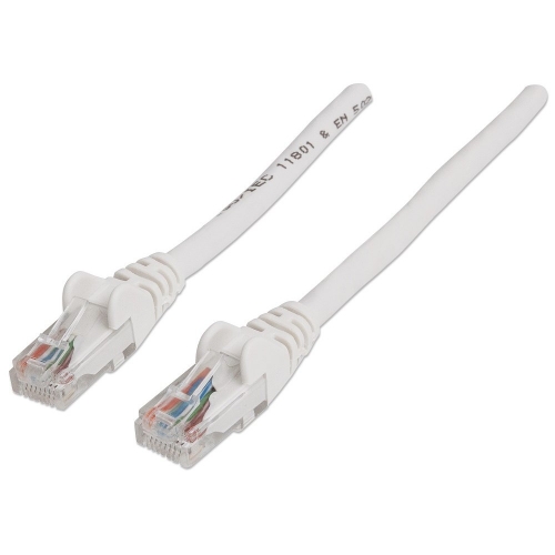 Patch Cord Cat5e Utp 3,0m Biały 100% Miedź